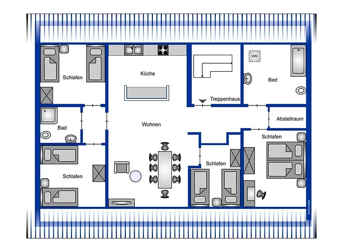 Grosse City-wohnung, Salt Apartmán Weißenfels